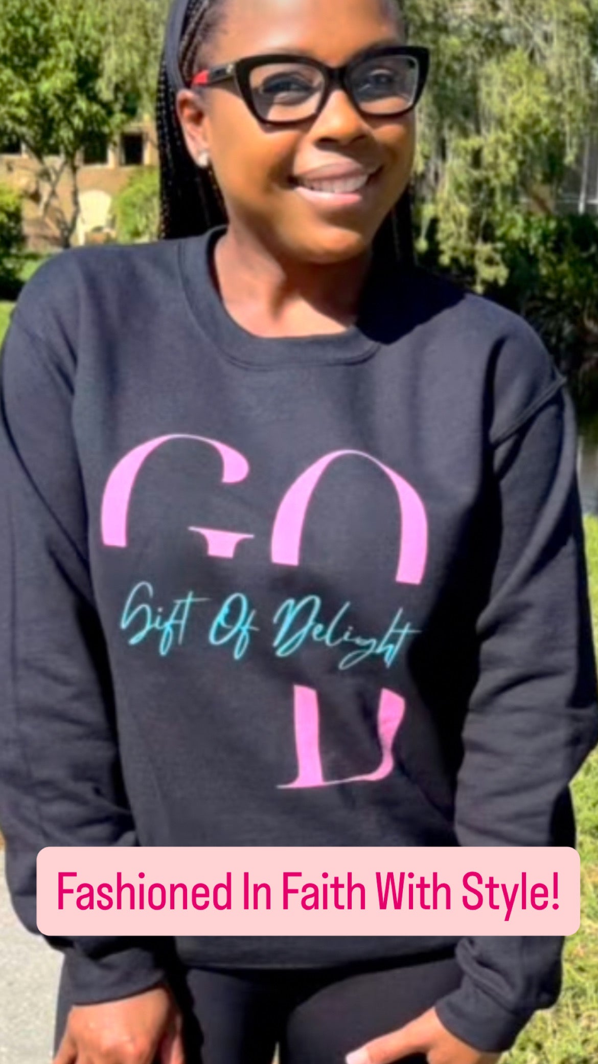 Gift Of Delight Original Signature Crewneck Sweatshirt