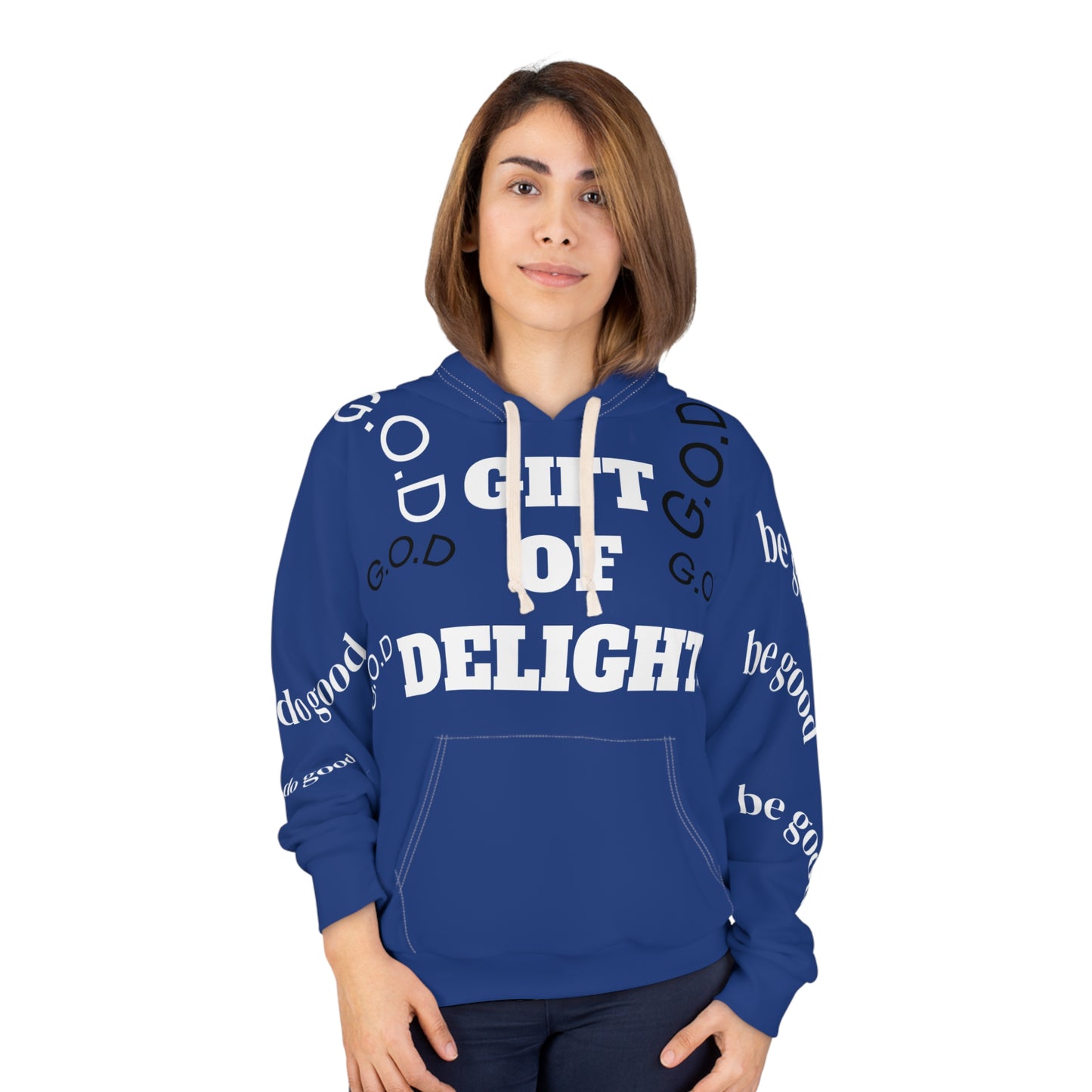 Gift of Delight DARK BLUE G.O.D Unisex Pullover Hoodie
