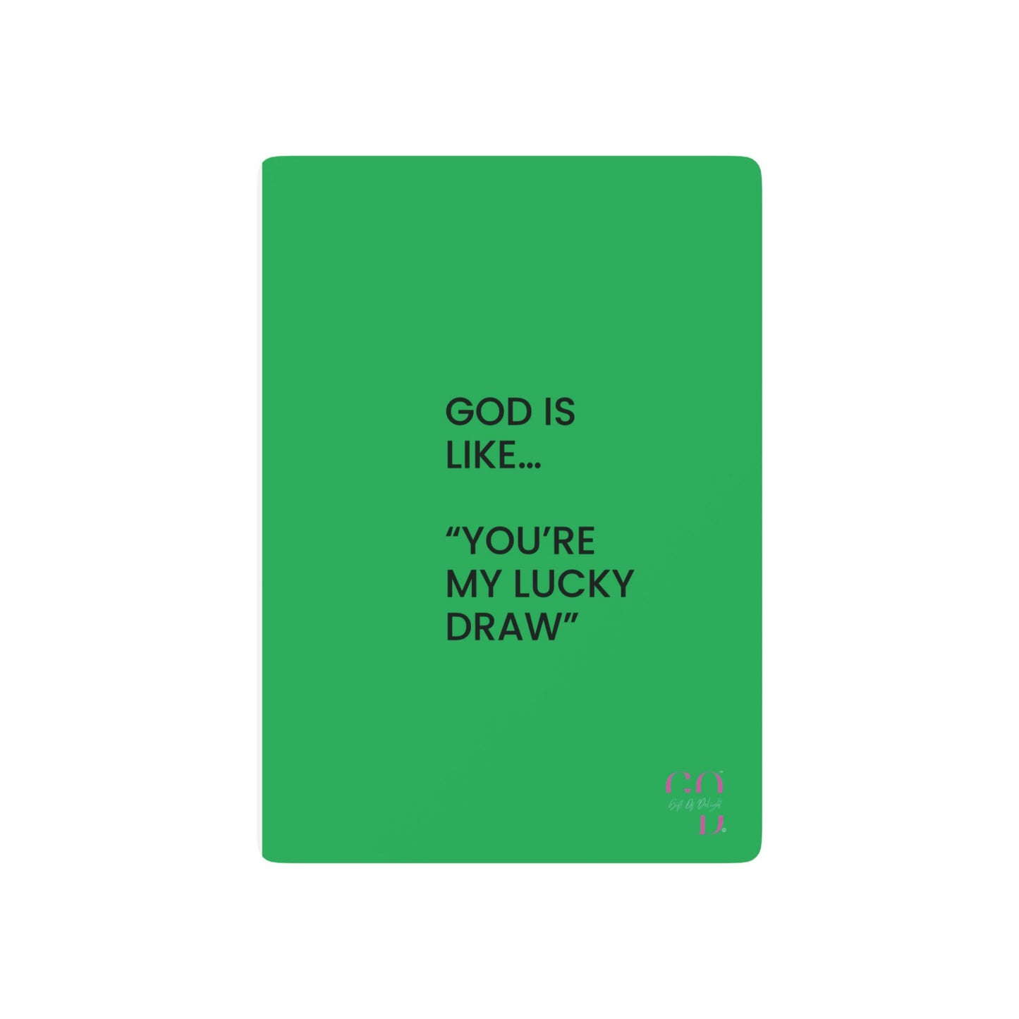#5✨GIFT OF DELIGHT GOD IS LIKE ✨ Shuffle and Smile Unique Collectible Playing Cards