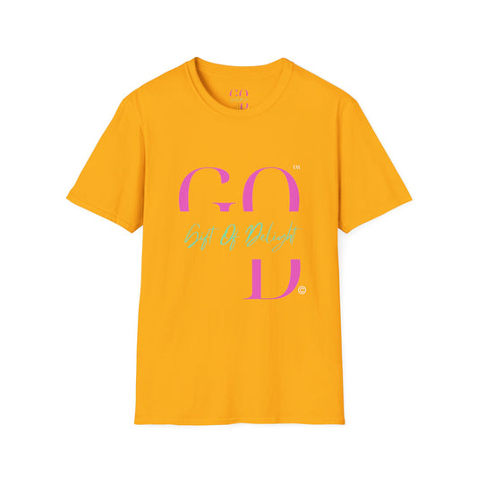 Gift Of Delight Inspiring Gold Unisex Soft-Stylet-Shirt