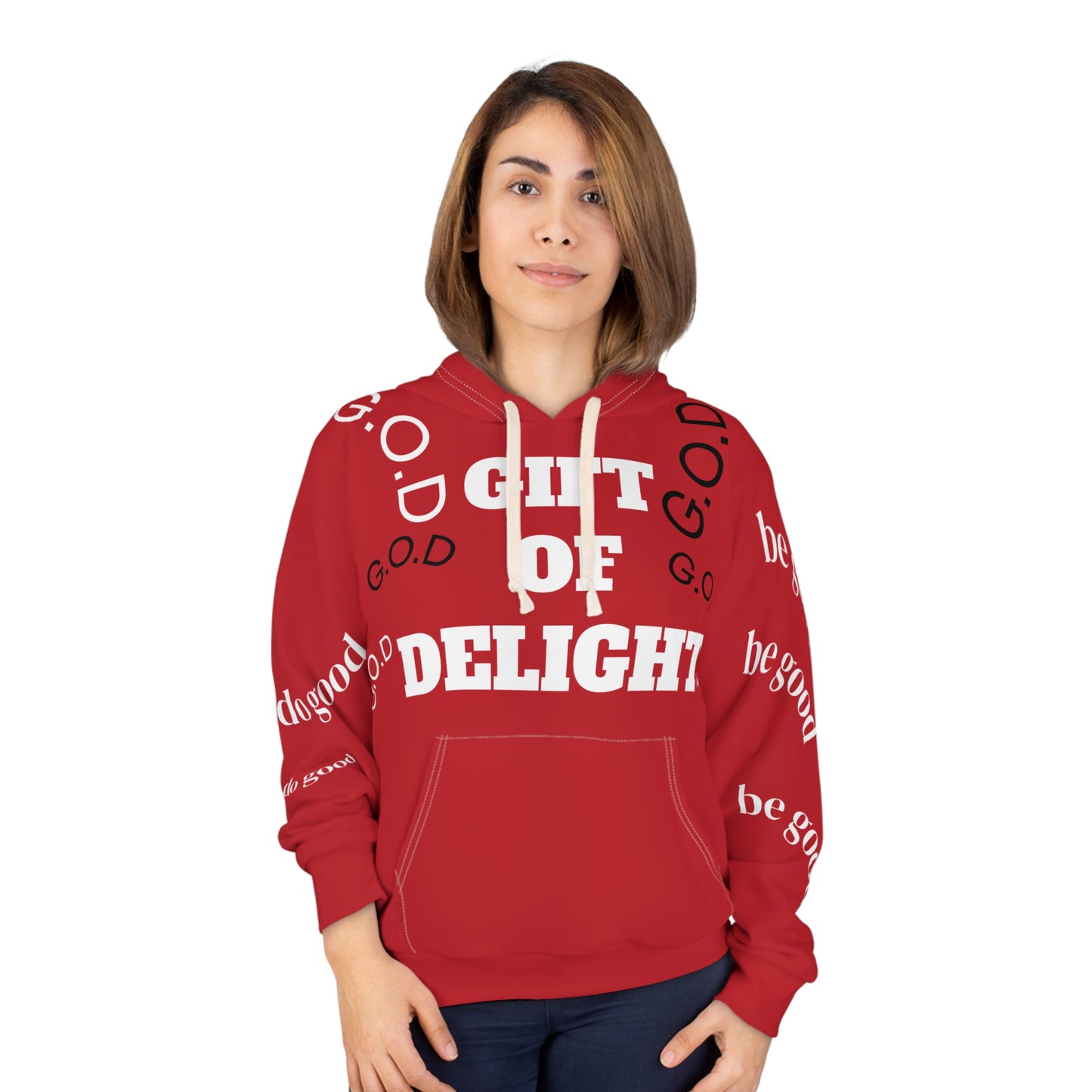 Delight RED G.O.D Unisex Pullover Hoodie