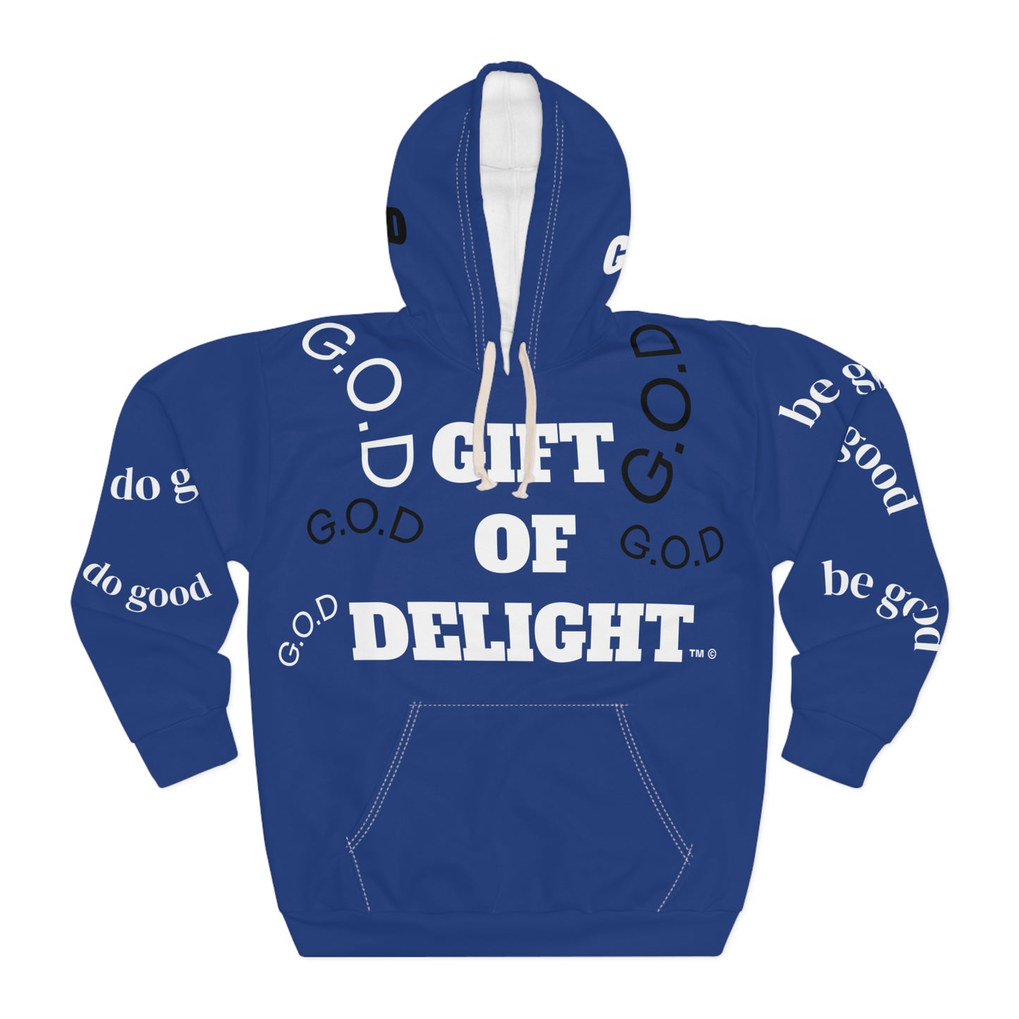 Gift of Delight DARK BLUE G.O.D Unisex Pullover Hoodie