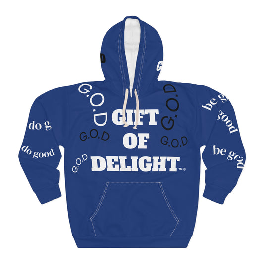 Gift of Delight DARK BLUE G.O.D Unisex Pullover Hoodie