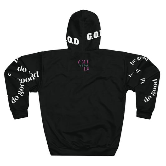 Gift of Delight BLACK G.O.D Unisex Pullover Hoodie
