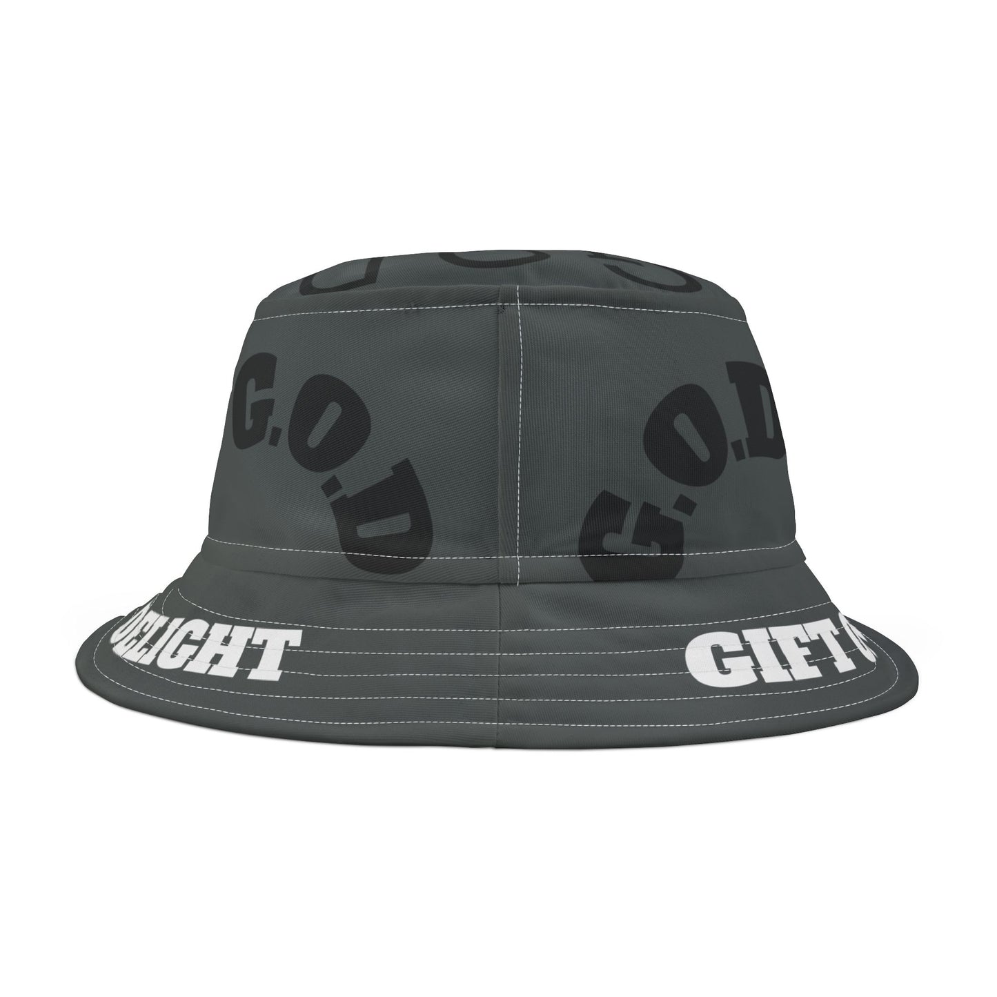 Gift Of Delight Grey G.O.D Stylish Bucket Hat