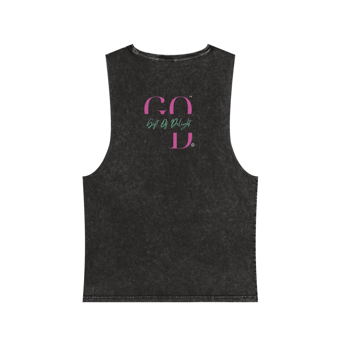 Gift Of Delight Original “Fashioned In” Unisex Stonewash Tank Top