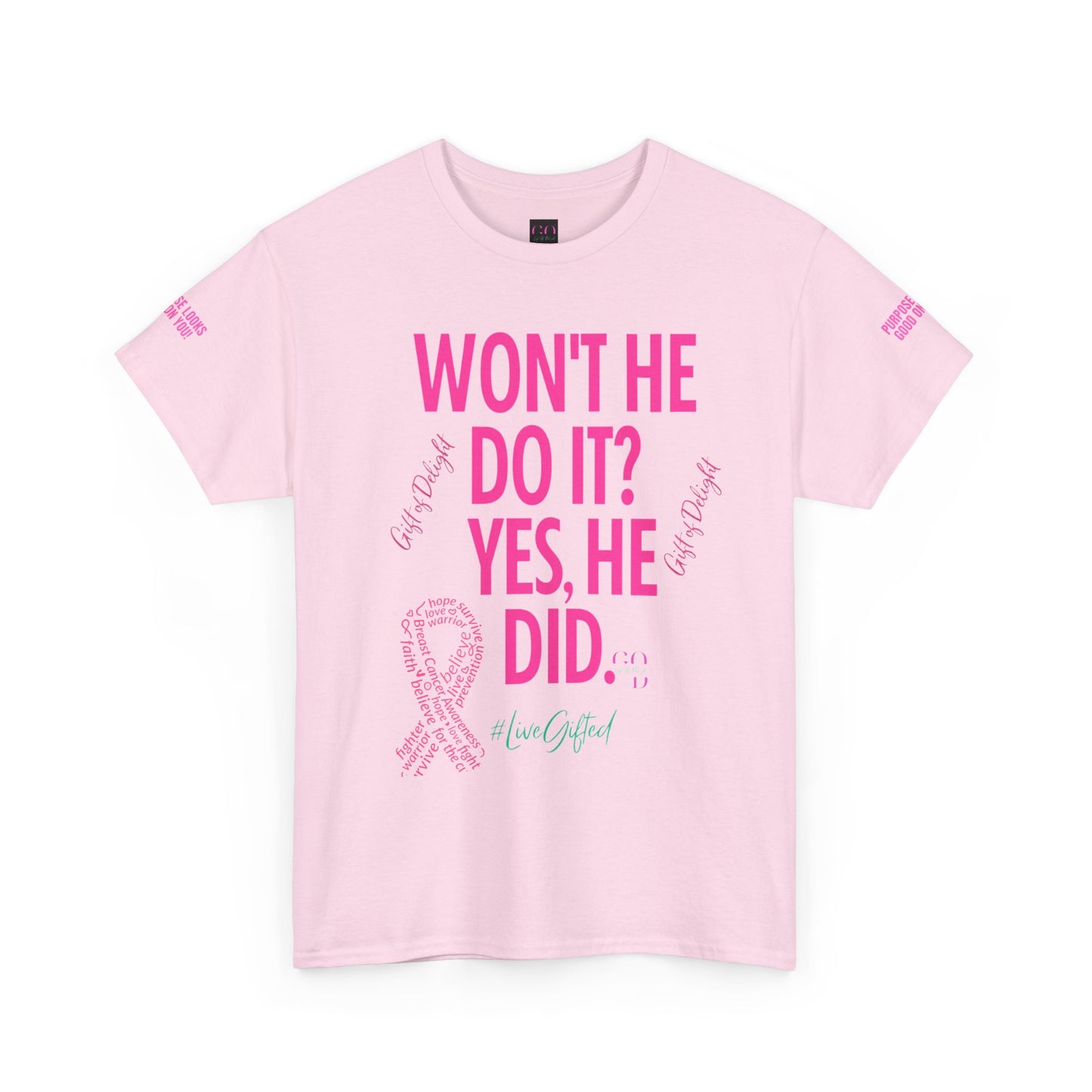 ✨SPECIAL EDITION Gift of Delight ✨WONT HE DO IT ✨and Inspirational Tee