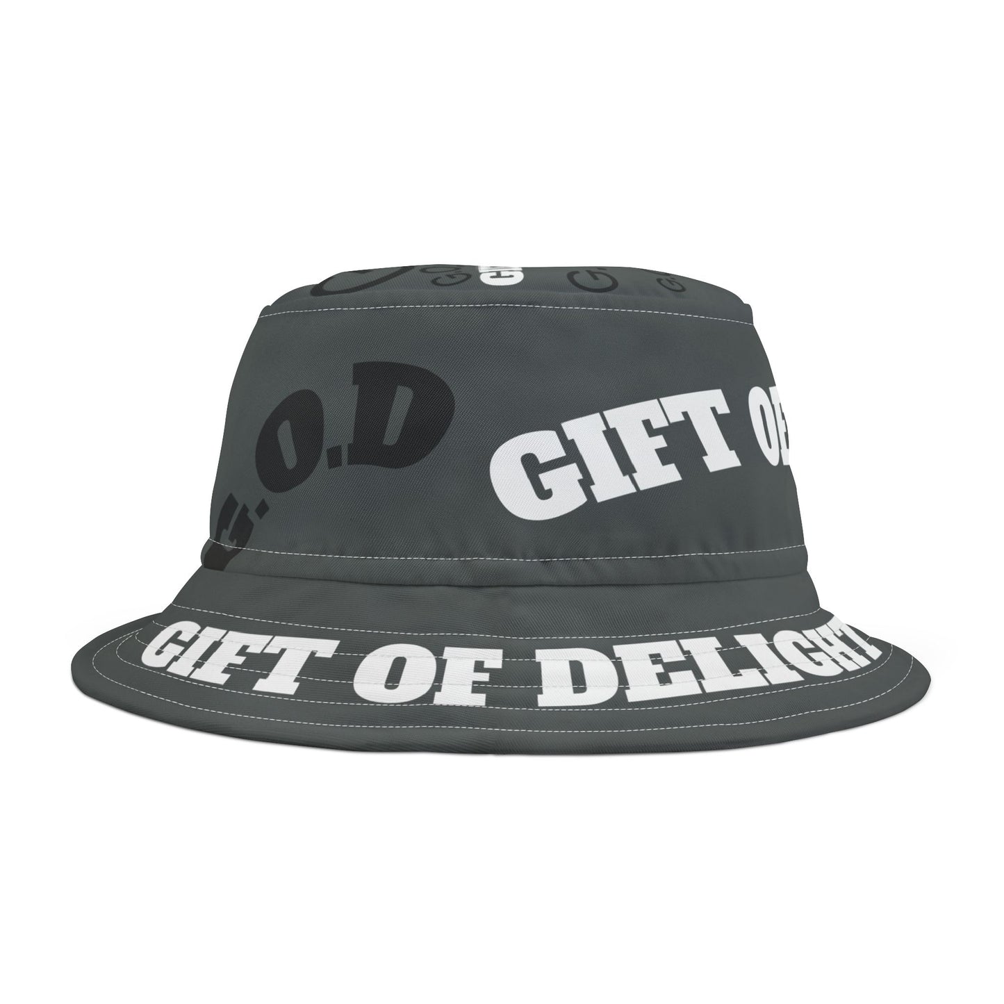 Gift Of Delight Grey G.O.D Stylish Bucket Hat