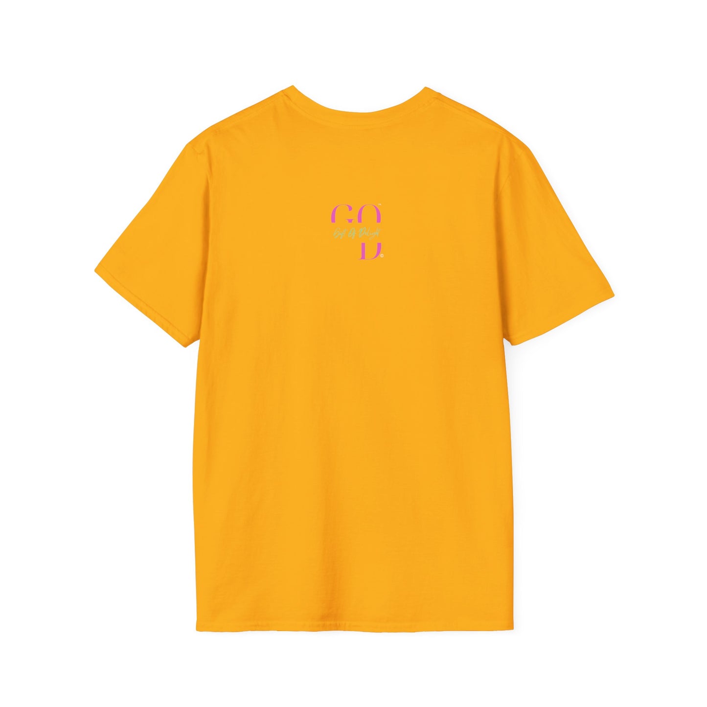 Gift Of Delight Inspiring Gold Unisex Soft-Stylet-Shirt