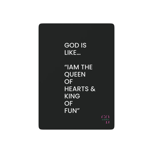 #4 ✨GIFT OF DELIGHT GOD IS LIKE ✨ Shuffle and Smile Unique Collectible Playing Cards