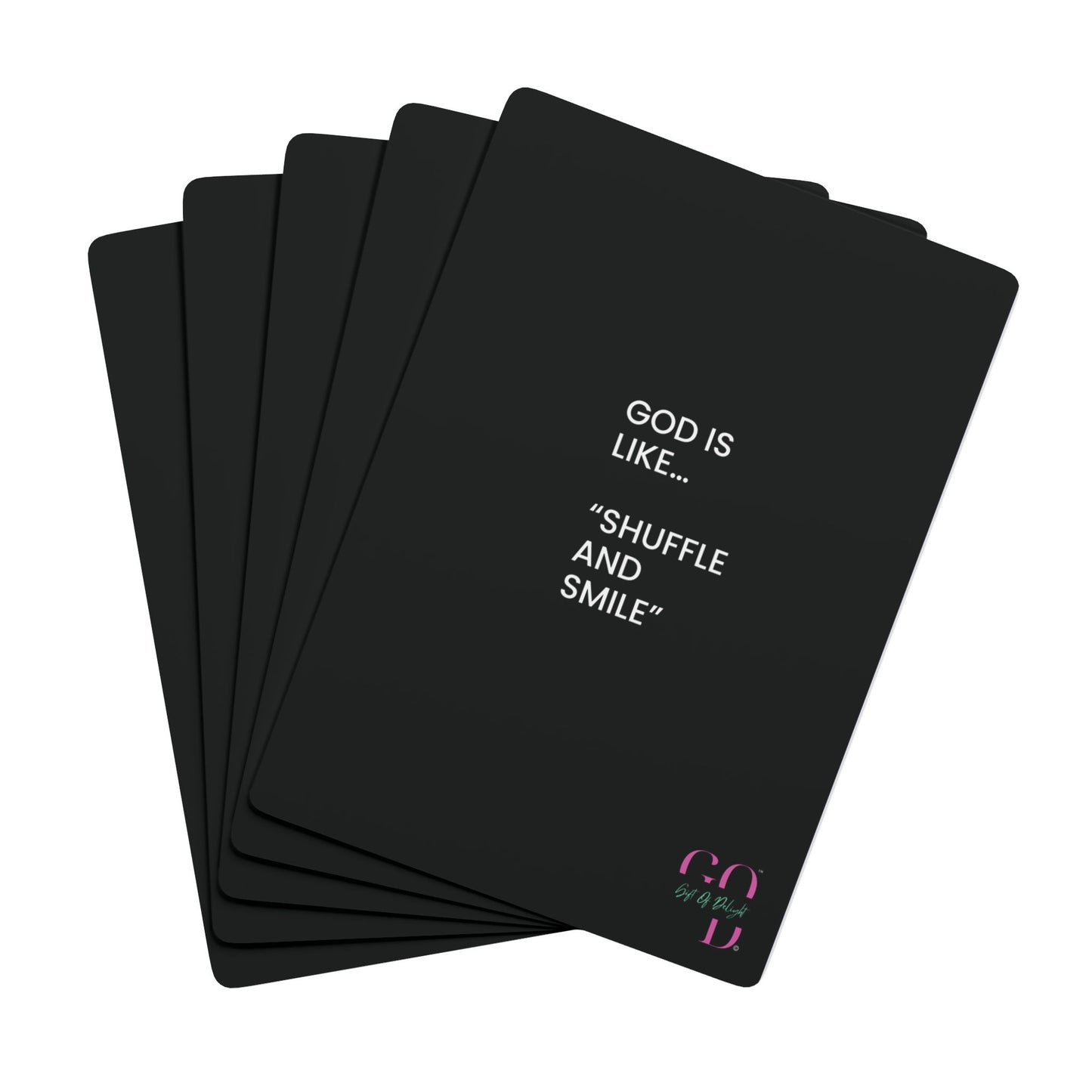 #2 ✨GIFT OF DELIGHT GOD IS LIKE ✨ Shuffle and Smile Unique Collectible Playing Cards