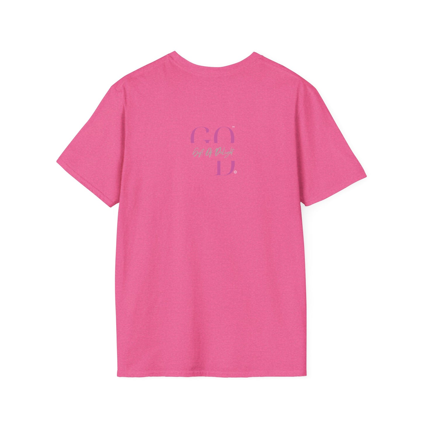 Gift Of Delight Pink Unisex Softstyle T-Shirt