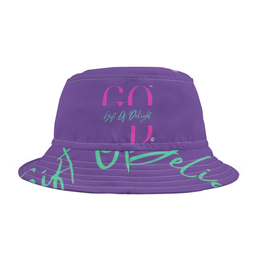 Gift Of Delight Purple Bucket Hat