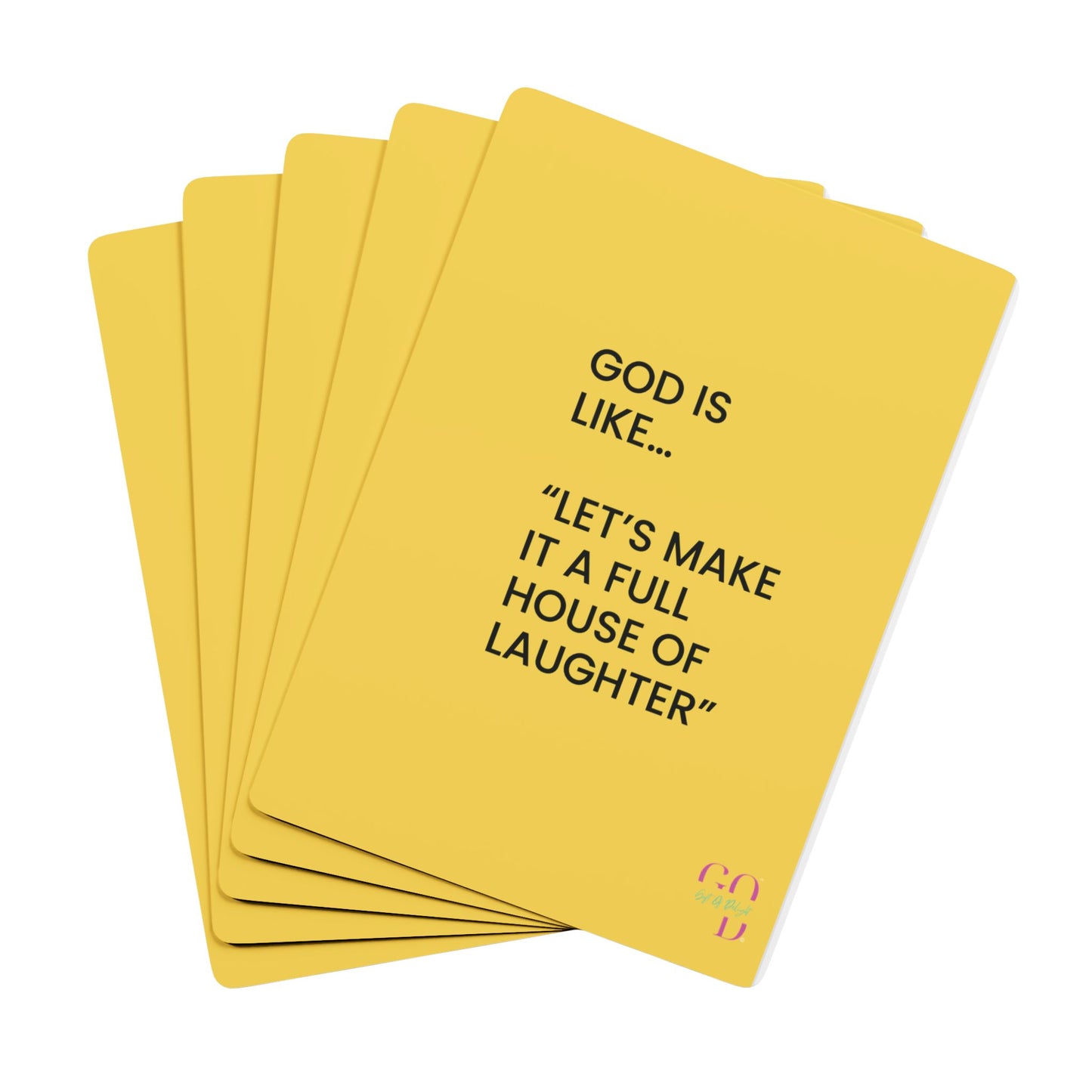 #6✨GIFT OF DELIGHT GOD IS LIKE ✨ Shuffle and Smile Unique Collectible Playing Cards