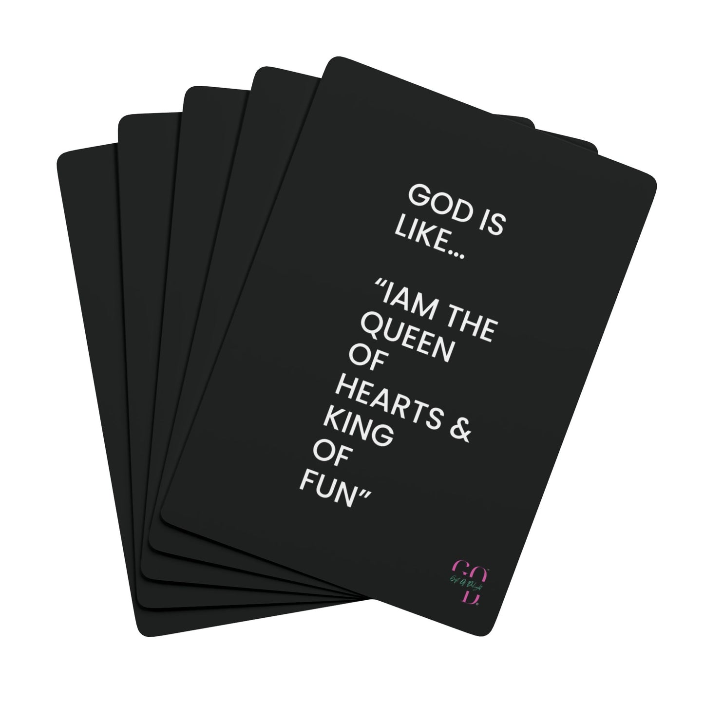 #4 ✨GIFT OF DELIGHT GOD IS LIKE ✨ Shuffle and Smile Unique Collectible Playing Cards