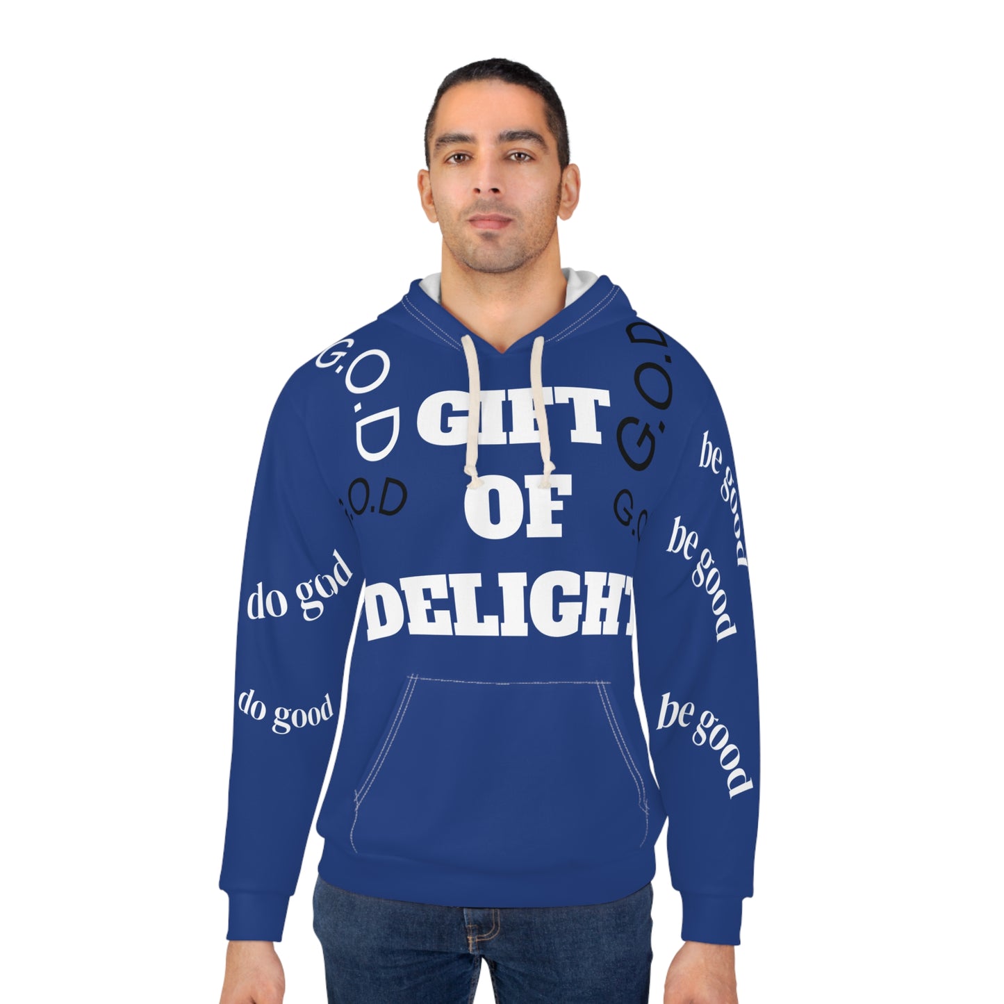 Gift of Delight DARK BLUE G.O.D Unisex Pullover Hoodie