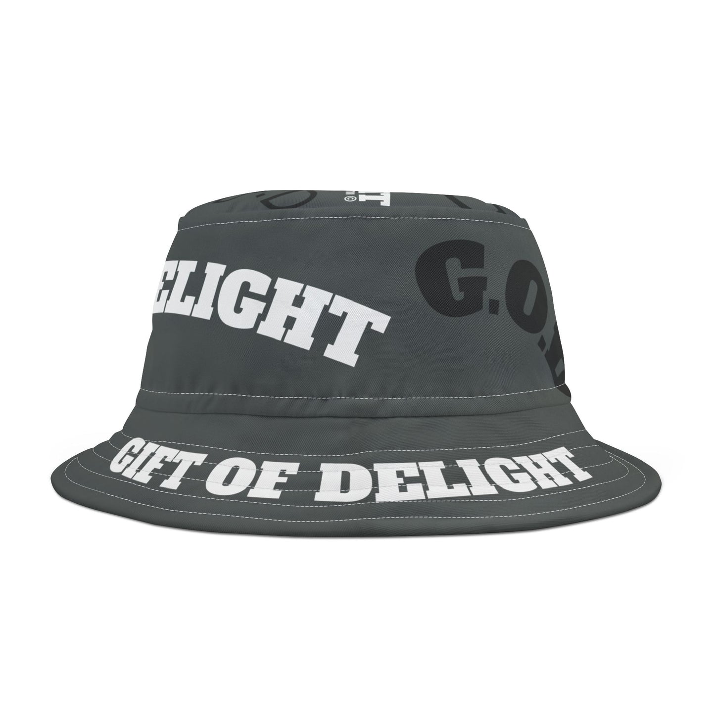 Gift Of Delight Grey G.O.D Stylish Bucket Hat