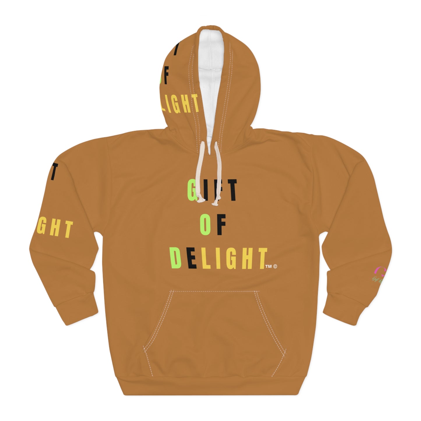 Gift of Delight GOD LIGHT Hoodie, Unisex Hoodie, Cozy Pullover, Casual Wear, Unique Gift, Fall Fashion