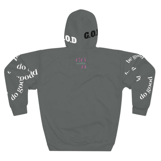 Gift of Delight Grey G.O.D Unisex Pullover Hoodie