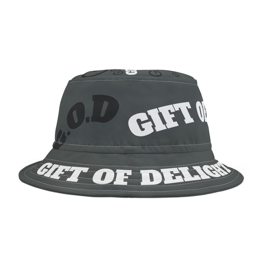 Gift Of Delight Grey G.O.D Stylish Bucket Hat