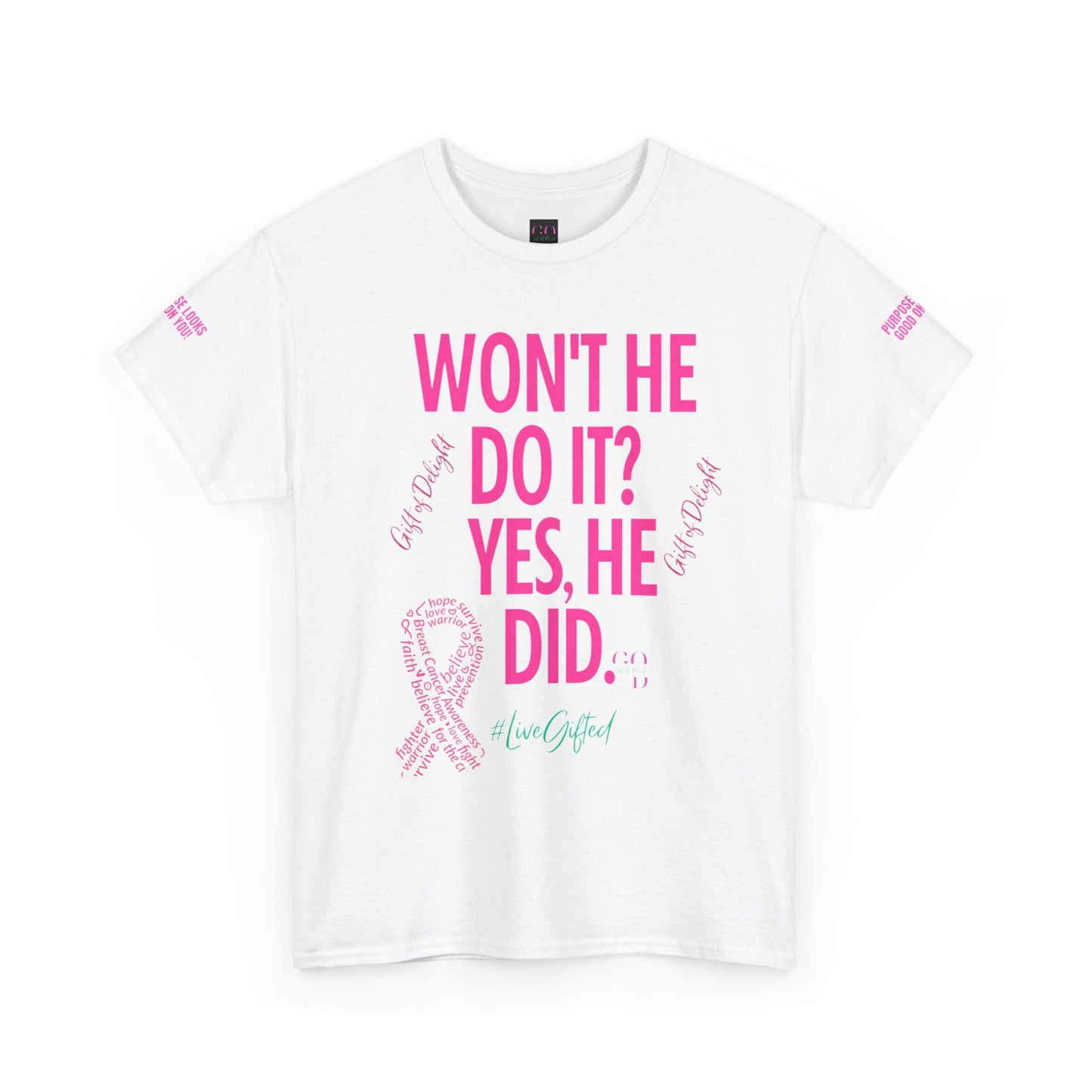 ✨SPECIAL EDITION Gift of Delight ✨WONT HE DO IT ✨and Inspirational Tee
