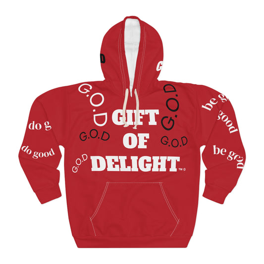 Delight RED G.O.D Unisex Pullover Hoodie