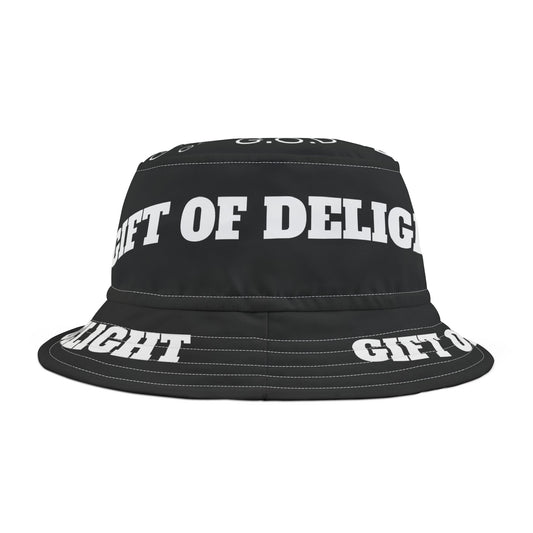 Gift Of Delight BLACK G.O.D Stylish Bucket Hat