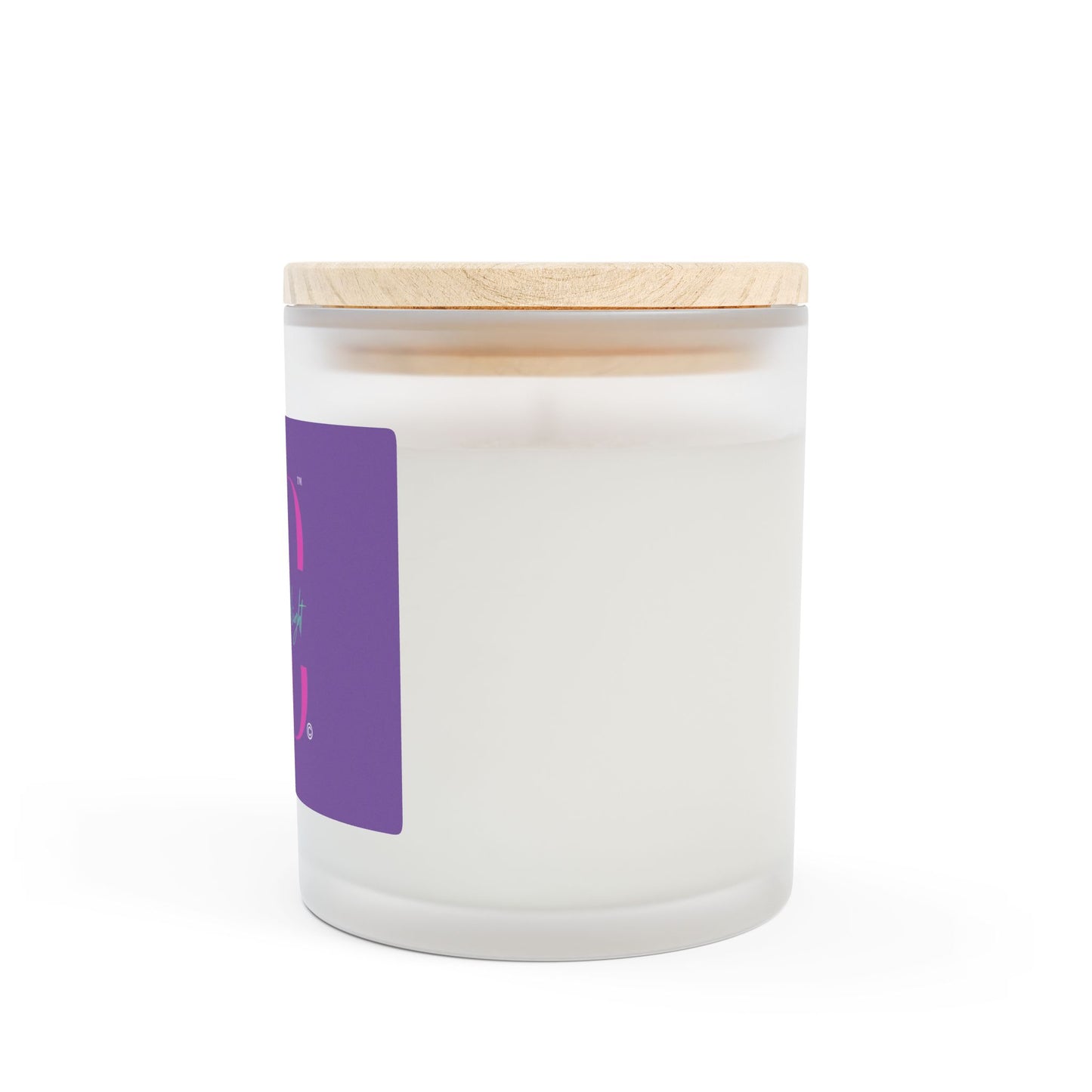 Gift Of Delight Frosted Glass Candle