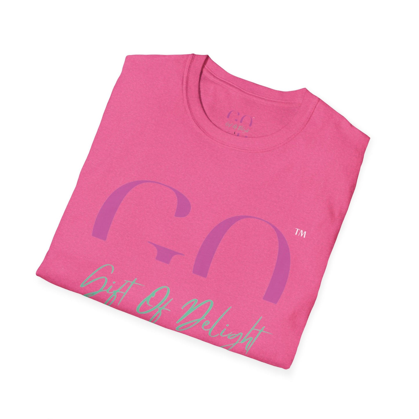 Gift Of Delight Pink Unisex Softstyle T-Shirt
